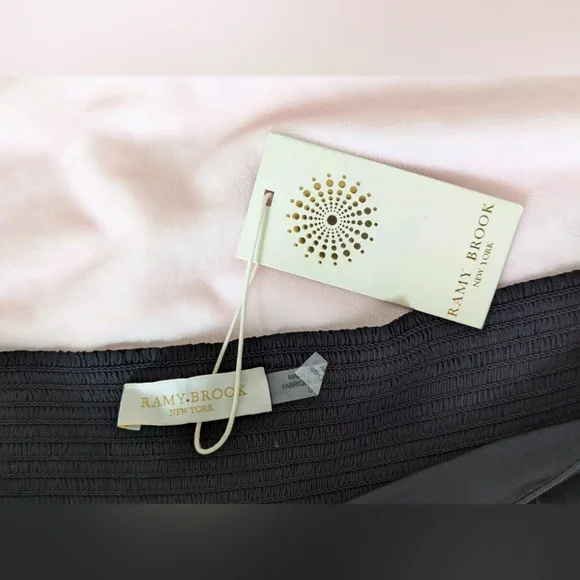 NWT $325 Ramy Brook Black Lace Rue Mini Skirt Size L - Picture 7 of 7